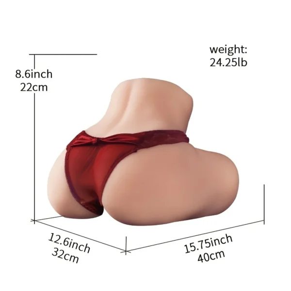 MZRAI Jessa 12kg Big Butt TPE Doll, Full Hip Mold | EU Stock — photo 1