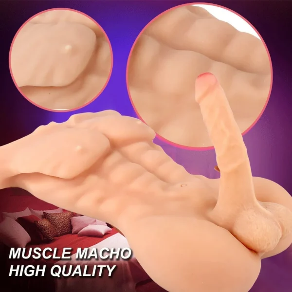MZRAI Dominic 8kg Male TPE Torso Doll | EU Stock — photo 1