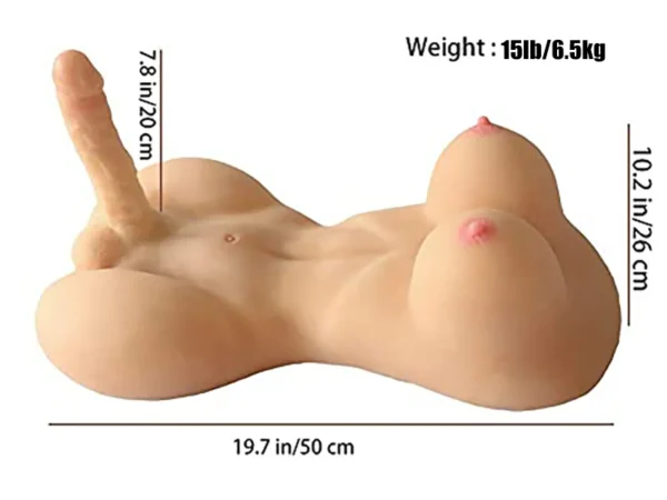 MZRAI Romy 8kg Trans TPE Torso Doll | EU Stock — photo 1