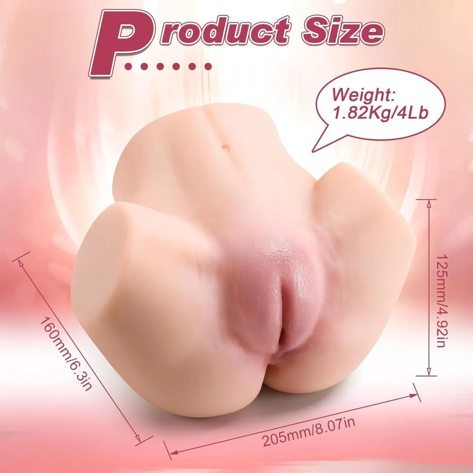 MZRAI Coralie 3kg Big Butt TPE Doll, Slit-Style Hip Mold | EU Stock — photo 3