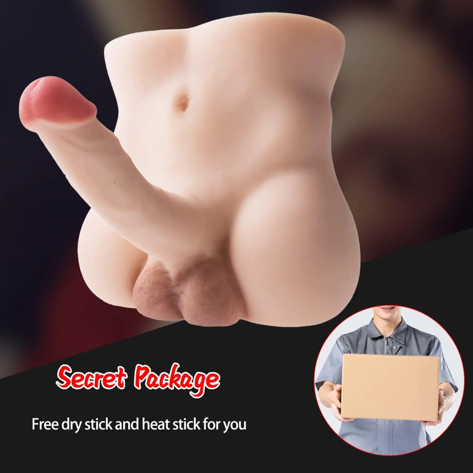MZRAI Noor 3kg Big Butt TPE Doll, Dildo-Integrated Hip | EU Stock — photo 6