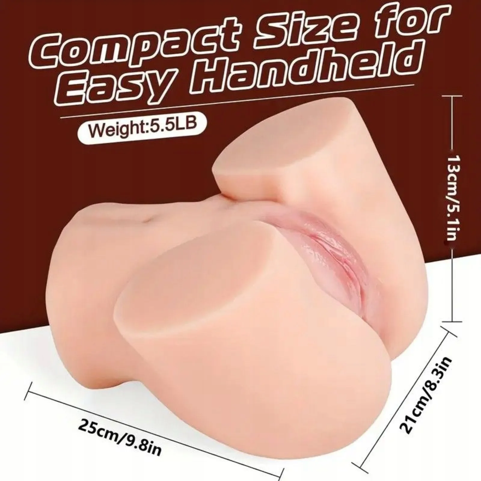MZRAI Delphine 4kg Big Butt TPE Doll, Compact Hip Mold | EU Stock — photo 8