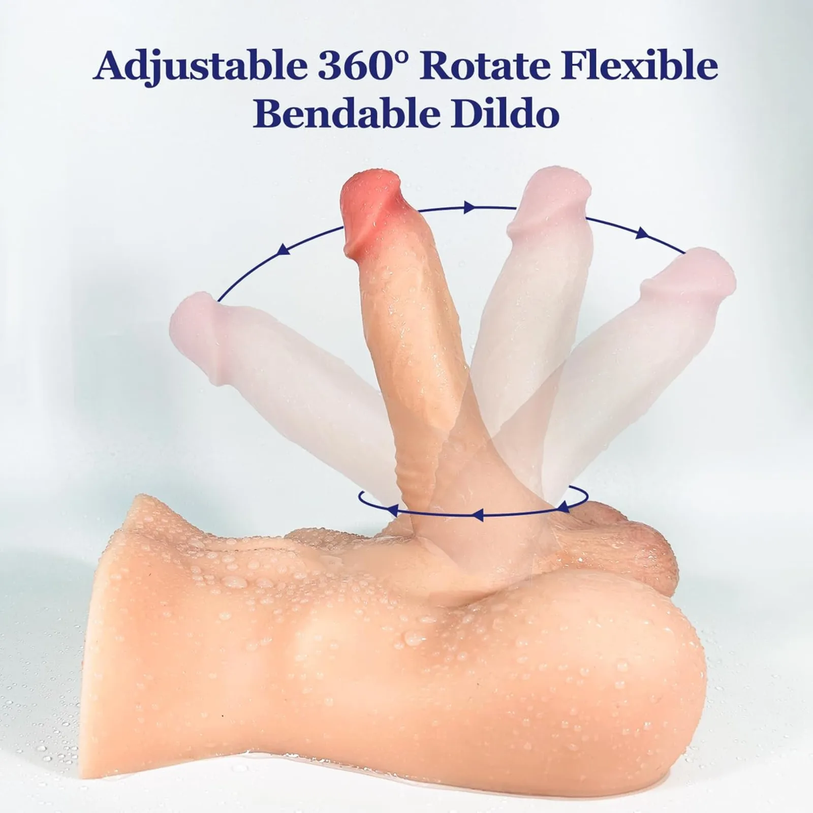 MZRAI Noor 3kg Big Butt TPE Doll, Dildo-Integrated Hip | EU Stock — photo 8