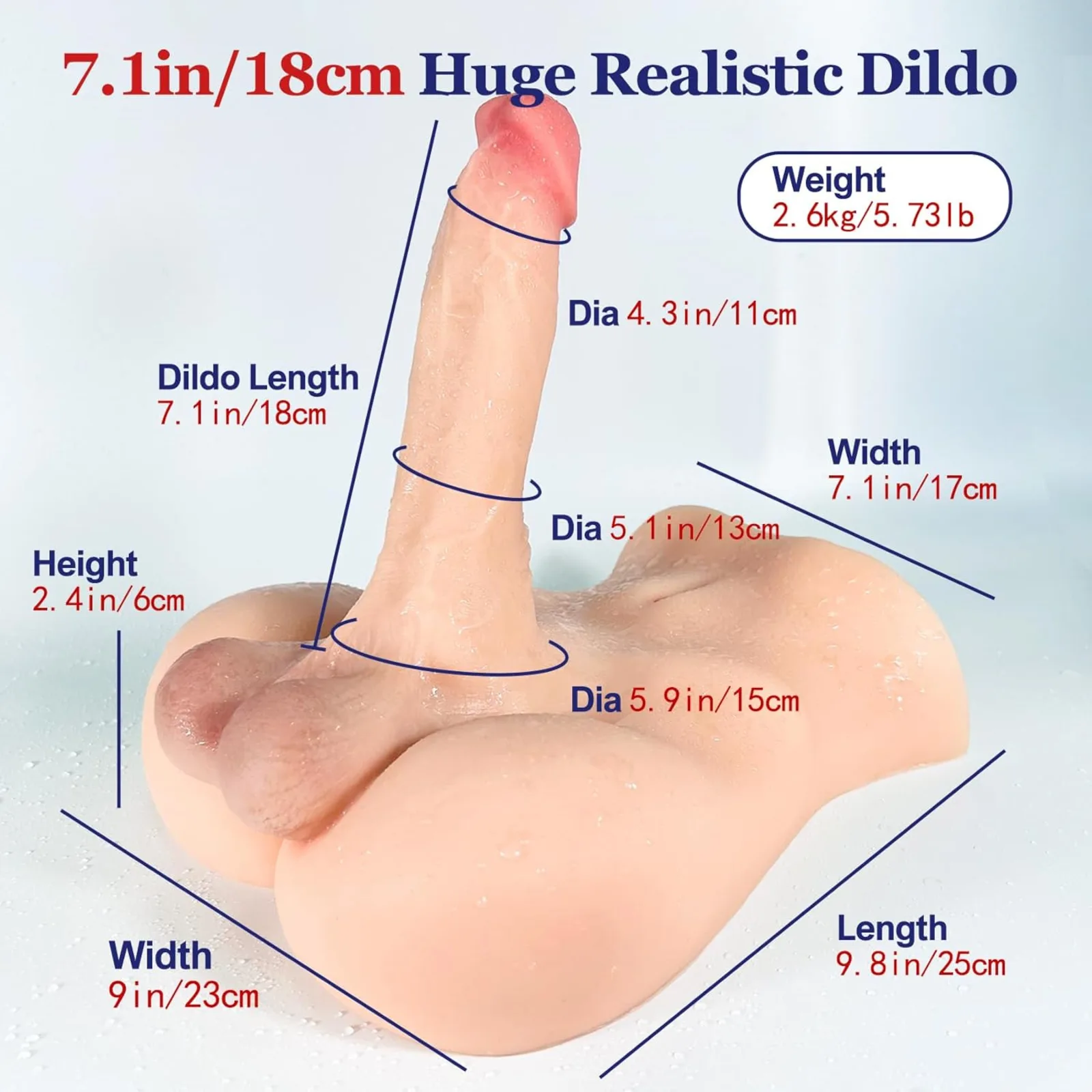 MZRAI Noor 3kg Big Butt TPE Doll, Dildo-Integrated Hip | EU Stock — photo 9