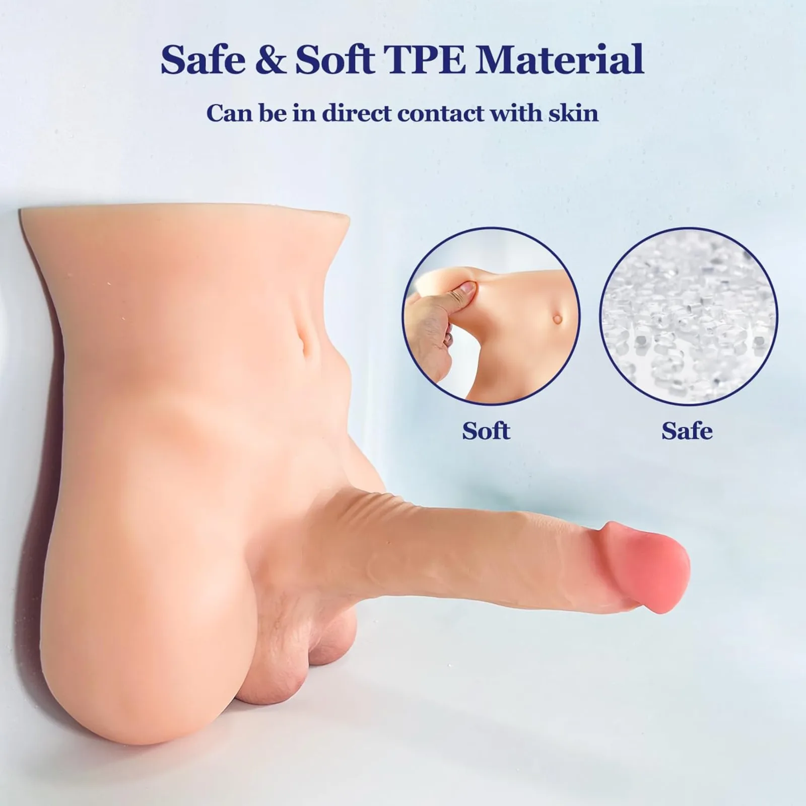 MZRAI Noor 3kg Big Butt TPE Doll, Dildo-Integrated Hip | EU Stock — photo 10