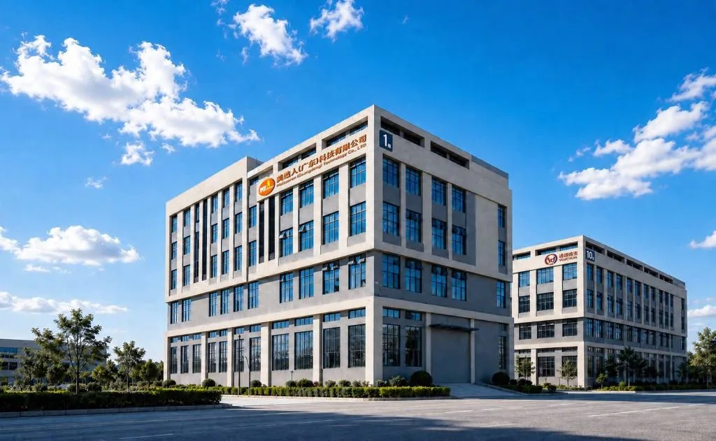 Company building of the Meizaoren manufacturer group with signage